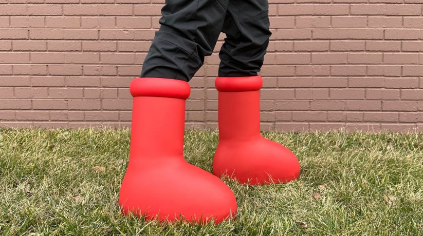 The MSCHF Big Red Boots A Statement in Every Step